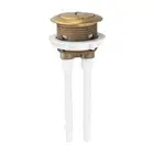 Gold Flush Cistern Button Elegant Bathroom Button Sleek And Modern Design