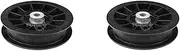 2 Pack Flat Idler Pulley Fits Exmark Toro 109-3397 Quest 74812 74815 74820 74914