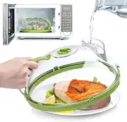 Microwave Oven Heating Cover Upgraded Oil-Proof Splash-Proof Food Lid Cooking