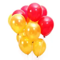 在飛比找ETMall東森購物網優惠-新年商場布置氣球 圓形金色氣球紅色氣球幼兒園新年裝飾布置氣球