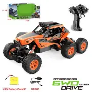 Monster RC Radio Controlled 6 Wheel Stunt Rechargeable Car Toy Kids 2 3 4 5 year