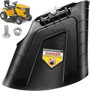 LEAFLEX 631-04354C Side Discharge Deflector Chute for MTD Cub Cadet RZT LX XT1 XT2 42 46 Mower Replaces 631-04354, 631-04354A, 631-04354B, 731-07020, 731-07020B, 931-06354