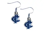 Carlton Blues AFL Earrings