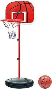 Tonyko Adjustable Kids Basketball Stand Basketball Hoop Basketball Portable Boards Toy Set