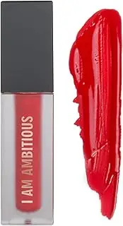 RealHer I Am Ambitious Matte Liquid Lipstick - Bright Red, 3.5g