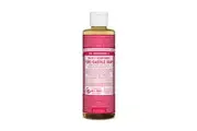 Dr. Bronner's Pure-Castile Soap Liquid (Hemp 18-in-1) Rose 237ml