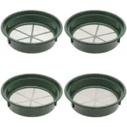4 Gold Classifier Pans 1/8, 1/12, 1/30, 1/70" Holes