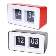 Digital Auto Flip Clock Table Flip Page Alarm Clock Household Office Desk Clock