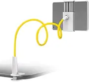 Tablet Holder Universal 360 Degree Flexible Table Stand Mount Holder for iPhone iPad Tablets 2020 New,Yellow