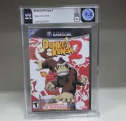 Nintendo Gamecube Game - Donkey Konga 2 - Sealed Graded WATA 9.0 A+