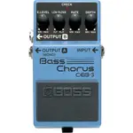 BOSS CEB-3 BASS CHORUS 和聲效果器/單顆效果器 亞邁樂器 電貝斯專用 雙輸出 五年保固