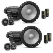 Alpine R2-S65C 200W RMS 6.5" Component Car Speakers (2-Pairs)