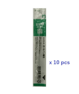 PILOT BSRF-8EF-G ink refill for [BRG-10EF]Ballpoint pen Green ink 0.5mm#10pcs