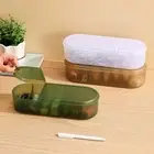 Plastic Data Line Storage Container Power Cord Sundries Organizer Desktop