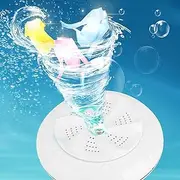 Cechoayuu Washing Machine,Travel Washing Machine Home Small Ultrasonic Mini Porta