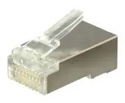 SPEEDY RJ45 - RJ45 Cat6 Shielded Plugs, Pack of 100