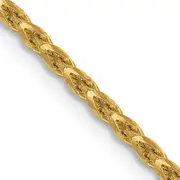 18 Inch 14K 1.6mm D/C Open Franco Chain