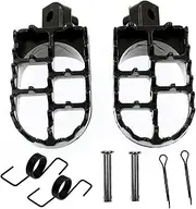 Motorcycle Front Foot Peg Motorcycle Foot Pegs Rest Footpegs For Yamaha PW50 PW80 BW80 DT50 RT100 RT180 T225S TT225T TTR110 TTR50E TTR90 XT250 XT350 XT600 YZ125 YZ250