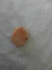 Sunstone Amulet Gemstone Thumb Palm Chakra Healing Therapy Worry Stone Cabochon
