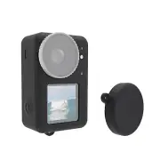 Silicone Protective Cover with Lens Cap Parts for DJI Osmo Action 4/3 Camera ##