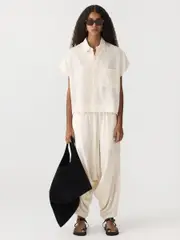Slouch Cut Out Shirt