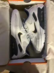 Size 9 (10.5W) - Nike Air Max 90 Golf NRG THE PLAYERS Championship | White Blue