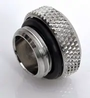 Bitspower G1/4" Silver Shining Multi-Link Adapter-Mini [BP-WTP-C48]