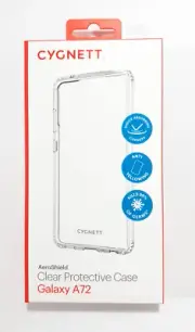 Mobile Phone Case Transparent Samsung Galaxy A72 Clear Cover GIFT20 IF CYG06