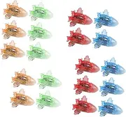 UPKOCH 20pcs Pull Back Mini Planes Toy Airplane for Boys and Girls Educational Plane Toys Cartoon Design Safe Lightweight Random Color