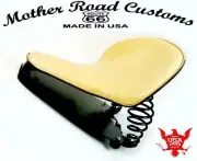 2015-21 Indian Scout & Bobber Spring Tractor Seat 15x14" Nat Mounting Kit USA bc
