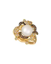Le Vian Chocolatier 14K Honey Gold 0.38 ct. tw. Diamond 9-9.5mm Ring