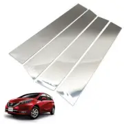 For Nissan Note Hatchback 2017 18 19 20 Pillar Pill Sill Stainless Steel Door