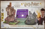 Wizarding World Harry Potter 3D PUZZLE THE BURROW, HAGRID'S HUT, THE NIGHT BUS