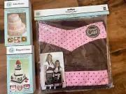 Cricut Cake Adult Apron And 2 Cricut Cake Cartridges