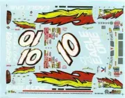 Slixx 1682 #10 Eagle One 2001-Johnny Benson Nascar decal