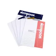 10pcs A5 Notebook Filler Papers office school supplies stationery note pad 30 Sheets Diary Note book random color
