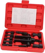 NOLITOY 10pcs Bearing Puller Tool with Box Durable Motorcycle Disassembly Puller for Easy Bearing Removal High Hardness and Toughness Convenient and Reliable Maintenance Tool