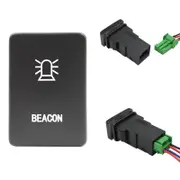 Switch Boss Red and Green LED Push Switch for Mitsubishi Triton (MQ MR) Pajero (QE QF) - Beacon