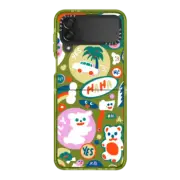 Galaxy Z Flip4 Impact Case Happy Thoughts by Katie Benn