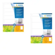 Herma Recylced Paper File Spine Labels A4 80pc - 192x38mm