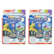 2x Melissa & Doug Paw Patrol Restickable Sticker Ult Mission Childrens Toy 3y+