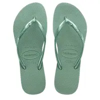 在飛比找ETMall東森購物網優惠-Havaianas 哈瓦仕 女鞋 拖鞋 夾腳拖 水鑽 綠【運