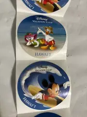 Disney Hawaii Vacation Club Sticker Roll Exclusive. Donald Duck Mickey Friends