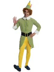 Rubies Buddy The Elf Adults/Men's Dress Up Halloween Party Costume Set