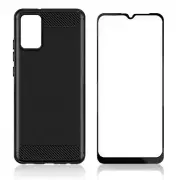 2inl Screen Protector & TPU Case for U.S. Cellular Samsung Galaxy A02s SM-A025U