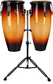 Latin Percussion Aspire Wood Conga Set - Vintage Sunburst