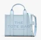 MARC JACOBS The Leather Small Tote – Cloud Blue