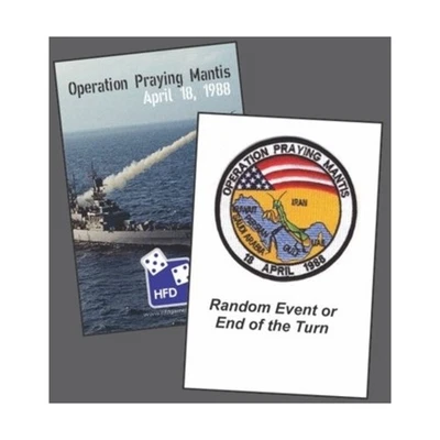 High Flying Dice War Game Cards Operation Praying Mantis Card Set Bag New