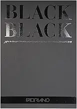 Fabriano Black Black 300 GSM 20-Sheets A3 Album Pad (71-19100392)