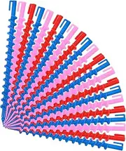 VICASKY 20Pcs Flexible Perm Rods Hair Curlers Spiral Hair Rollers for Long Hair Easy to Use DIY Styling Tools for All Hair Salon Curls